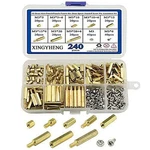 Bgtxingi M3 Brass Male-female Hex Spacer Standoff Screw Nut Assortment Kit. Fixed Price $18.39.