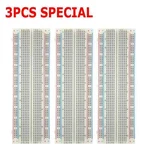 3X Solderless Breadboard Protoboard 830 Tie Point MB-102 Test Circuit Pcb Kits. Fixed Price $9.25.