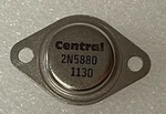 Central Semiconductor 2N5880 Transistor Gp Bjt Pnp 80V 15A 3-PIN(2+TAB) TO-3. Fixed Price $9.00.