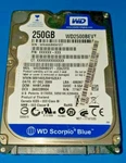 WD2500BEVT-22A23T0, Dcm Hhbtjhbb, Western Digital 250GB Sata 2.5 Hard Drive. Fixed Price $32.00.