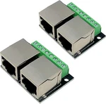 RJ45 Ethernet Dual Female Terminal Breakout Board 8PIN Screw Connector. Fixed Price $18.99.